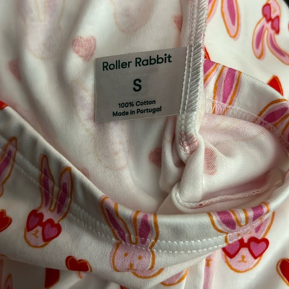 Roller Rabbit PJ Bottoms only- Bunny Love - Picture 2 of 4